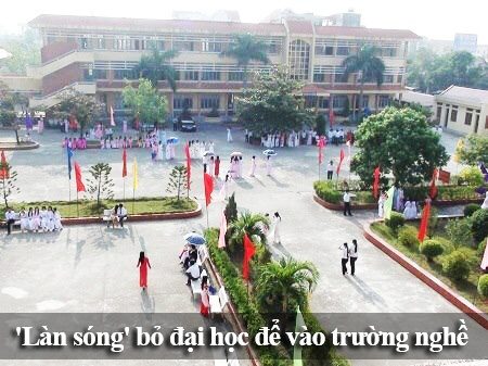 bỏ đại học để vào trường nghề
