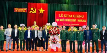 Khai giảng đào tạo nghề cho bộ đội xuất ngũ đợt 1 năm 2023