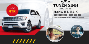 Tuyển sinh đào tạo lái xe ô tô hạng B1, B2, C