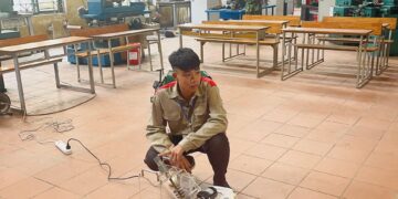 Thực hiện Ghi hình thí sinh tham gia Cuộc thi “Ý tưởng khởi nghiệp học sinh, sinh viên năm GDNN dân tộc thiểu số tỉnh Thái Nguyên – Startup Kite 2023”