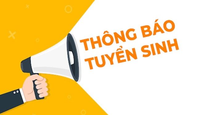 Thông báo tuyển sinh hệ Trung cấp, Cao đẳng năm 2024