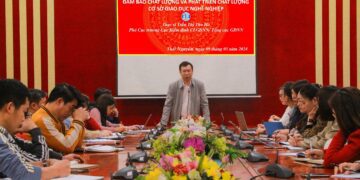 Trường Cao Đẳng nghề số 1 – BQP tổ chức lớp tập huấn bồi dưỡng đảm bảo chất lượng và phát  triển chất lượng cơ sở giáo dục nghề nghiệp năm 2024.