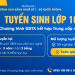 Thông báo về việc tuyển sinh vào lớp 10 năm học 2025 – 2026