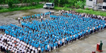 Tổ chức Lễ chào cờ tháng 10: Nâng cao kỷ luật, bồi dưỡng bản lĩnh, khơi dậy tinh thần trách nhiệm