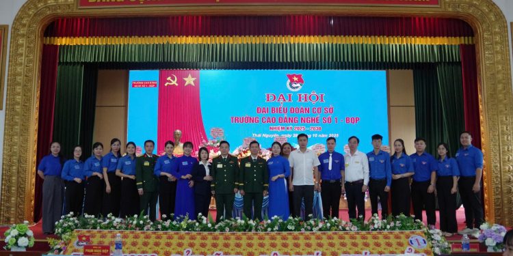 Đại hội Đoàn TNCS Hồ Chí Minh Trường Cao đẳng nghề số 1 – BQP nhiệm kỳ 2025-2030