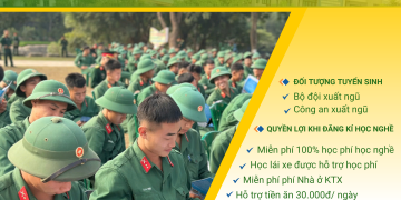 Thông báo tuyển sinh Bộ đội xuất ngũ, Công an xuất ngũ năm 2026