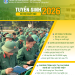 Thông báo tuyển sinh Bộ đội xuất ngũ, Công an xuất ngũ năm 2026
