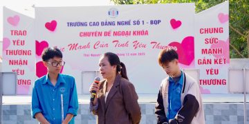 Trường Cao đẳng nghề số 1 – BQP tổ chức chương trình tư vấn tâm lí học đường chủ đề “Sức mạnh của tình yêu thương”