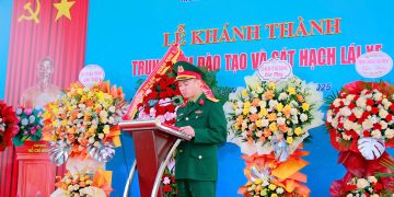 Trường Cao đẳng nghề số 1 – Bộ Quốc phòng khánh thành Trung tâm Đào tạo và Sát hạch lái xe
