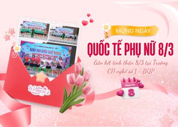 Gắn kết tinh thần 8/3 tại Trường Cao đẳng Nghề số 1 – Bộ Quốc phòng