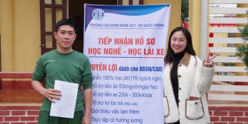 Đào tạo lái xe tại Trường Cao đẳng Nghề số 1: Xe mới, học thực, thi thực