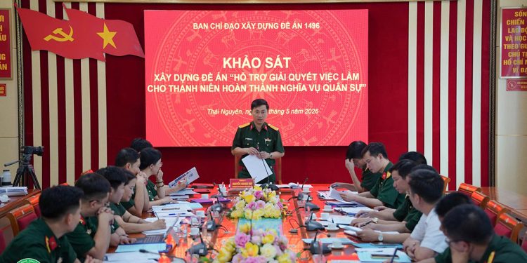 Khảo sát xây dựng Đề án 1496: Gỡ khó việc làm cho thanh niên hoàn thành nghĩa vụ quân sự