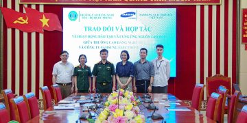 Trường Cao đẳng Nghề số 1 làm việc với Samsung Electronics Việt Nam