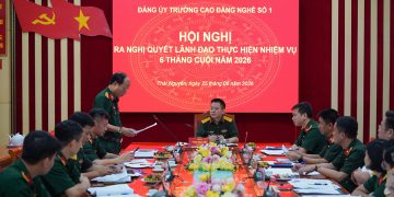 Đảng ủy Trường Cao đẳng Nghề số 1 ra Nghị quyết lãnh đạo 6 tháng cuối năm 2026