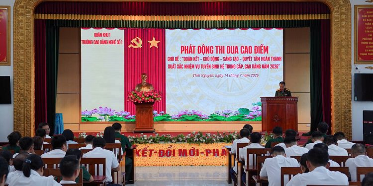 Phát động thi đua cao điểm hoàn thành xuất sắc nhiệm vụ tuyển sinh năm 2026