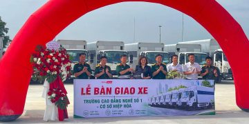Tiếp nhận 9 xe dự kiến phục vụ sát hạch lái xe tại Cơ sở Hiệp Hòa