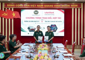 Trường Cao đẳng Nghề số 1 ký kết hợp tác với Tổng Công ty Sản xuất thiết bị Viettel