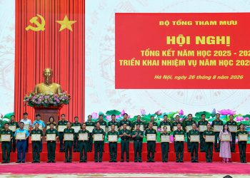 Trường Cao đẳng Nghề số 1 được khen thưởng tại Hội nghị tổng kết năm học 2025-2026