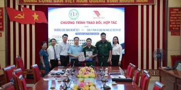 Trường Cao đẳng Nghề số 1 ký kết hợp tác đào tạo với Công ty Trái Tim Việt