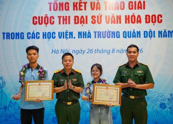 Trường Cao đẳng Nghề số 1 giành hai giải “Đại sứ Văn hóa đọc” 2026