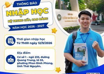 Trường Cao đẳng Nghề số 1 đón tân học viên nhập học năm học 2026 – 2027