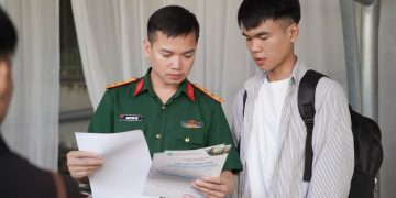 Chu đáo trong công tác đón tiếp tân sinh viên nhập học