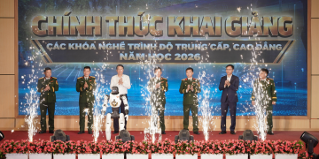 Nghi thức khai giảng các khóa đào tạo nghề trình độ Trung cấp, Cao đẳng năm học 2026 – 2027