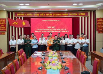 Tuyên dương đội tuyển giành Giải Nhất Hội thi Tìm hiểu, Tuyên truyền pháp luật năm 2026