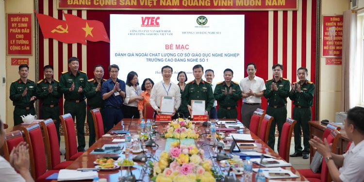 Trường Cao đẳng Nghề số 1 bế mạc đợt khảo sát, đánh giá chất lượng cơ sở giáo dục nghề nghiệp